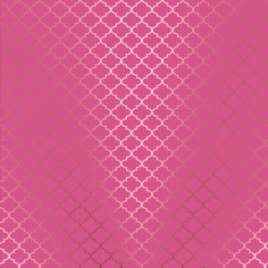 119 Mosaicos - Cartulina Fucsia - Oro Rosa