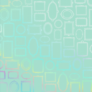 178 Marcos - Cartulina Menta - Holográfico