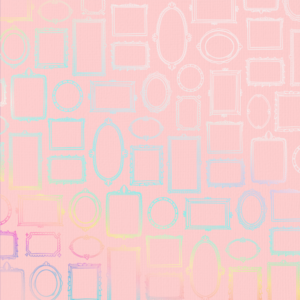 183 Marcos - Cartulina Rosa - Holográfico