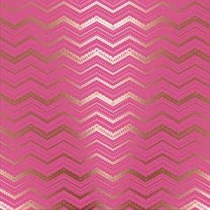 197 Zig zag - Cartulina Fucsia - Oro Rosa