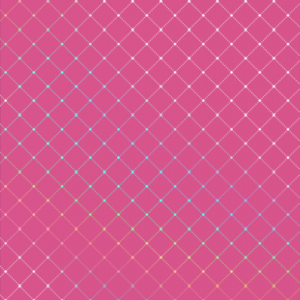 027 Dots - Cartulina Fucsia - Holográfico