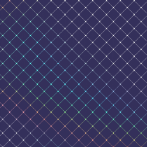 028 Dots - Cartulina Azul - Holográfico