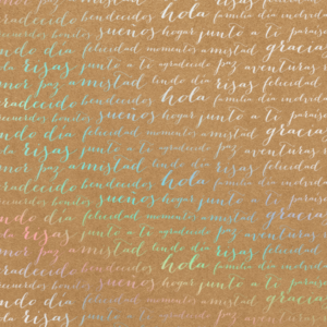 038 Letras - Kraft - Holográfico