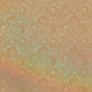 061 Floral - Kraft - Holográfico