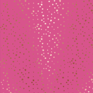 092 Estrellitas - Cartulina Fucsia - Oro Rosa