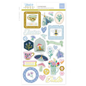 Azul y Miel - Chipboard