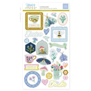 Azul y Miel - Chipboard