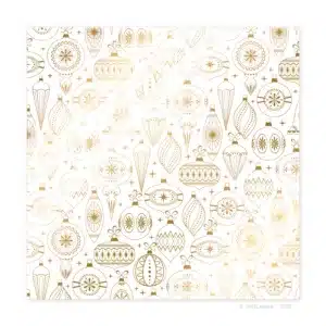 Acetato Navidad - Dorado