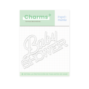 Charms - OLA Baby Shower blanco