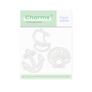 Charms - OLA Navy blanco