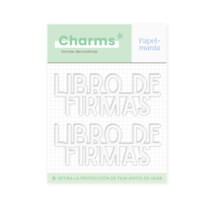 Charms - OLA Libro de Firmas blanco