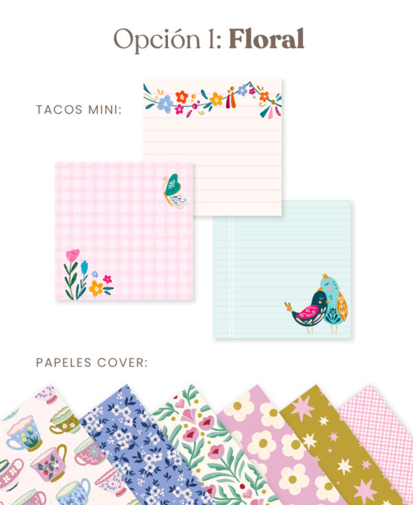 Mini Libretas DIY - Kit de materiales (x3 unds) - Imagen 2