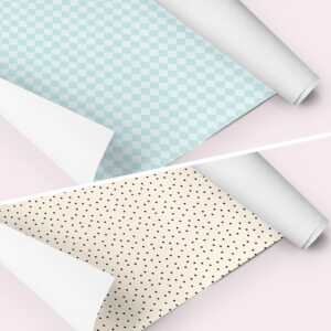 Papel Cover - Dots y cuadros