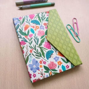 Agenda Semanal A5 Flórica – Kit DIY