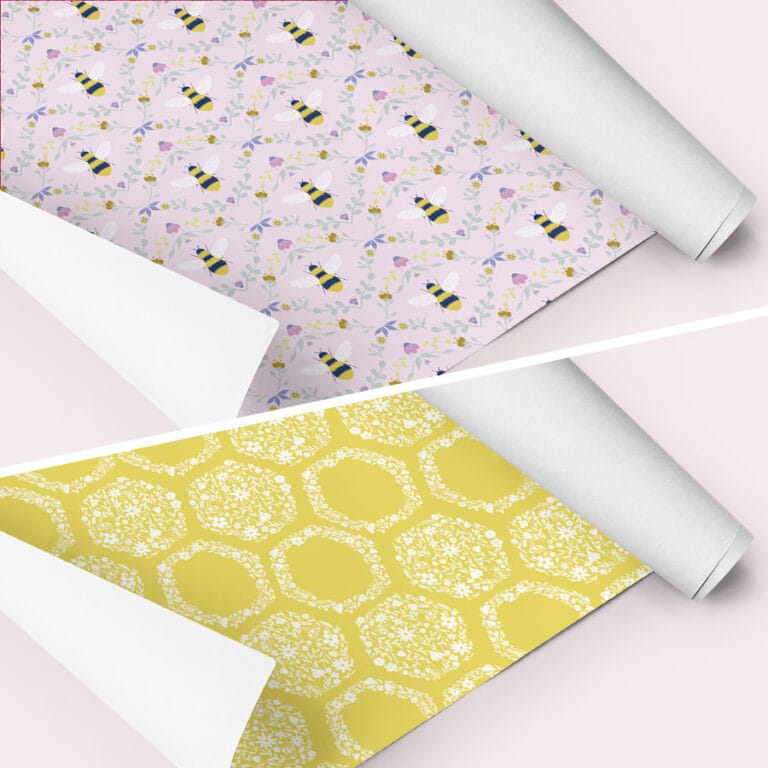 Papel Cover - Abejitas