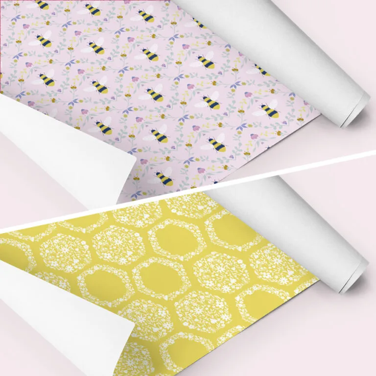 Papel Cover - Abejitas