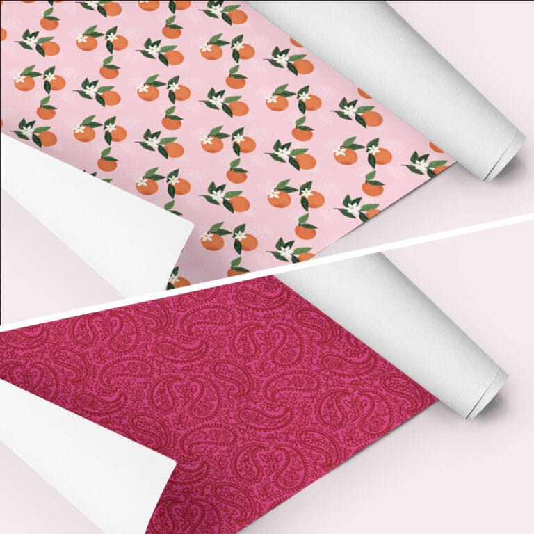 Papel Cover - Naranjas