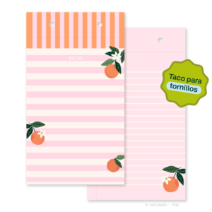 Taco Chiqui Naranjas - p/ Tornillos