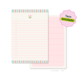 Taco Chiqui Encolado - Vintage Pastel