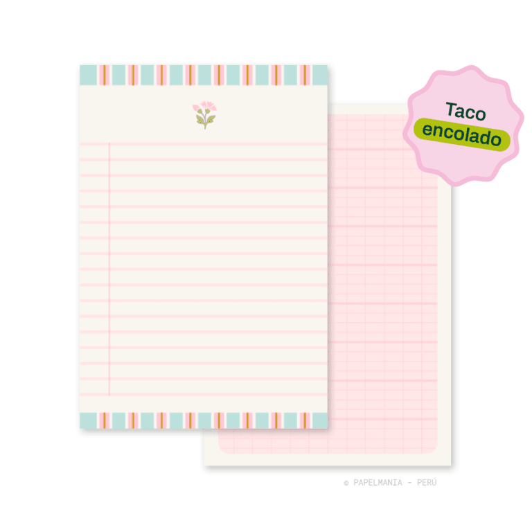 Taco Chiqui Encolado - Vintage Pastel
