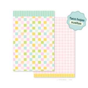 Taco Chiqui - Vichy Pastel