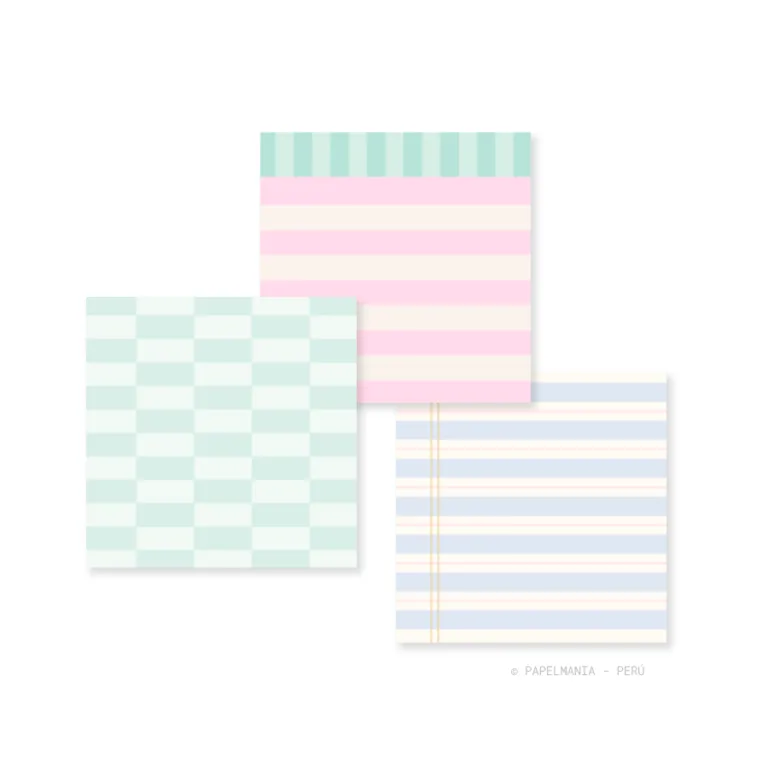 Tacos Mini Set x3 - Pastel