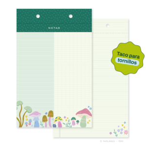 Taco A5 Honguitos - p/ Tornillos