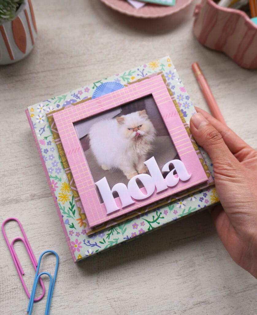 Libreta con Portaretratos – Kit DIY