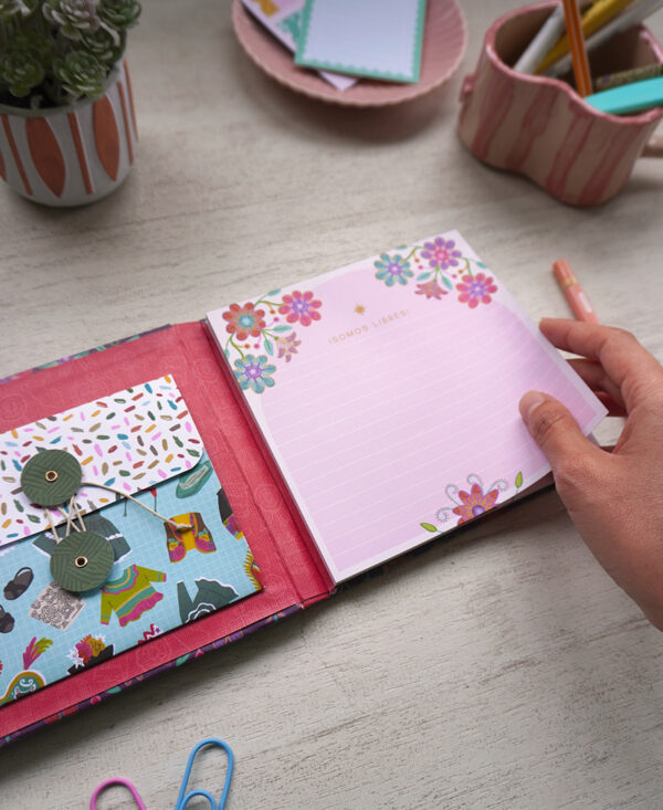Libreta con Portaretratos - Kit de materiales - Imagen 5