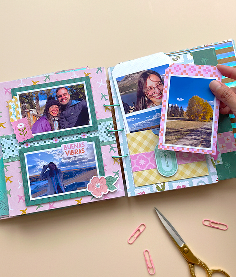 Álbum de fotos DIY - Scrapbook Volare - Kit de Materiales - Imagen 3