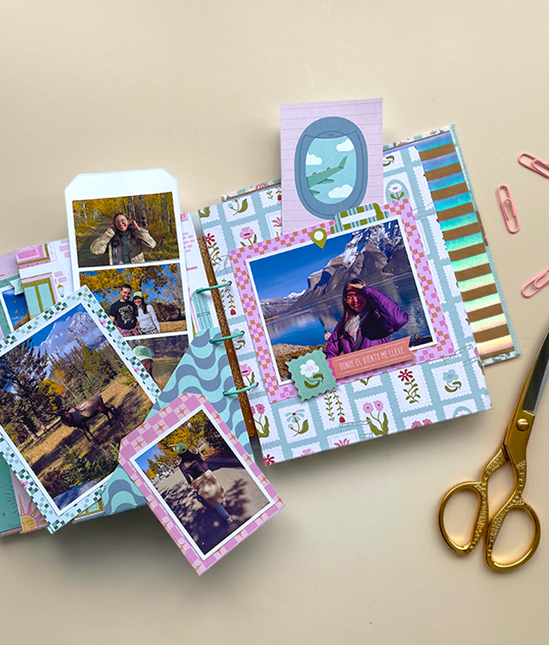 Álbum de fotos DIY - Scrapbook Volare - Kit de Materiales - Imagen 4