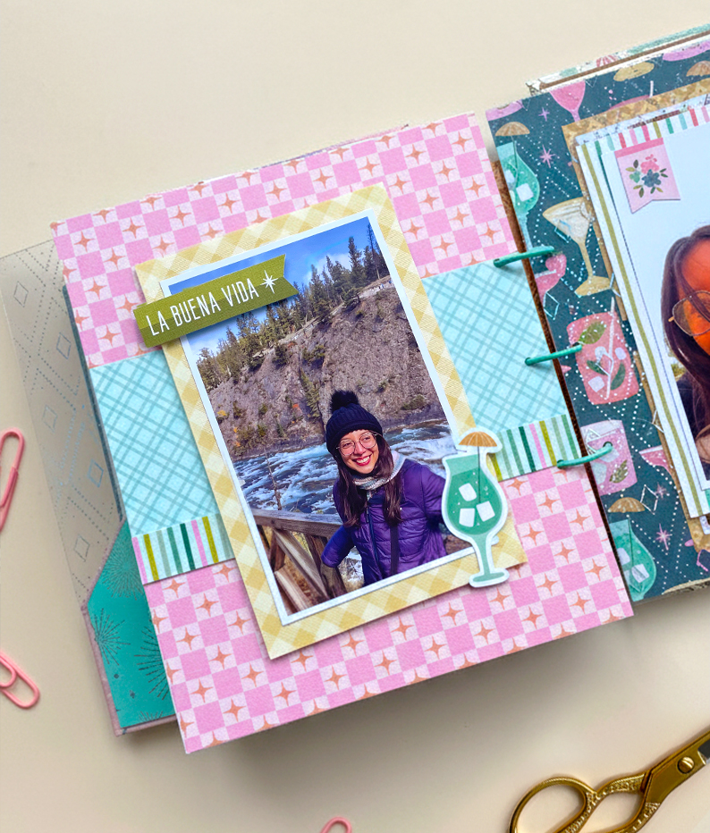 Álbum de fotos DIY - Scrapbook Volare - Kit de Materiales - Imagen 5