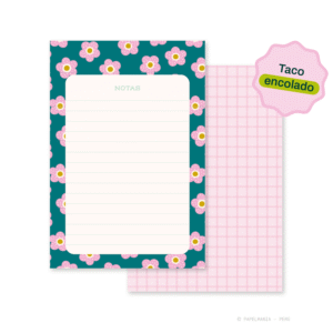 Taco Chiqui Encolado - Flores Notas