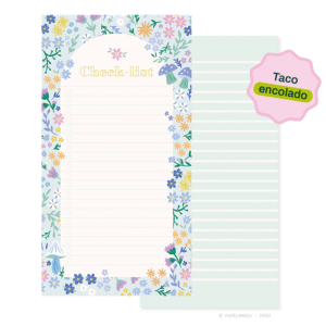 Taco Big Encolado - Check List Floral