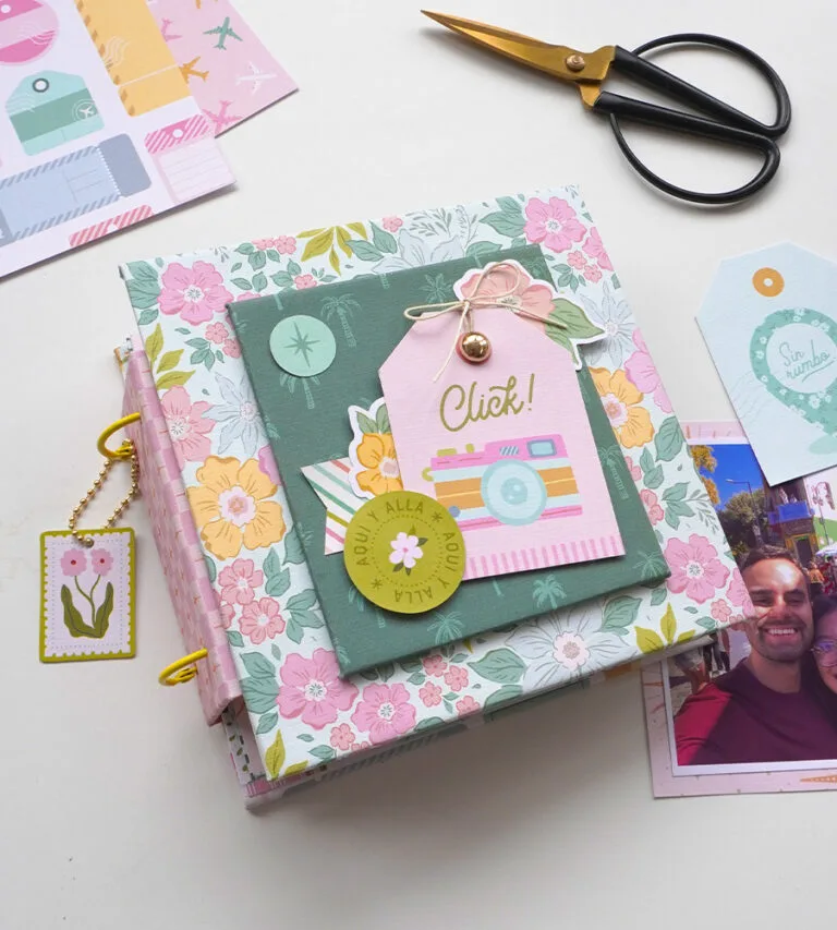 Mini Scrapbook de Viajes – Kit DIY