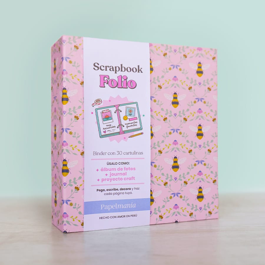 Scrapbook Folio - Abejitas