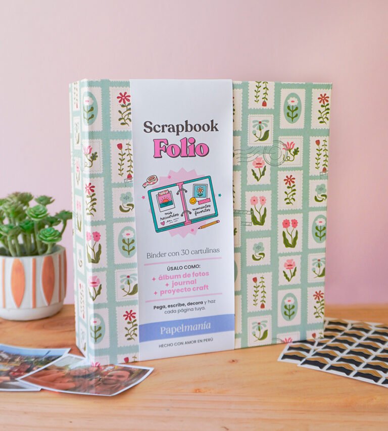 Scrapbook Folio - Estampillas
