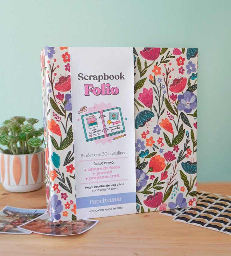 Scrapbook Folio - Flórica