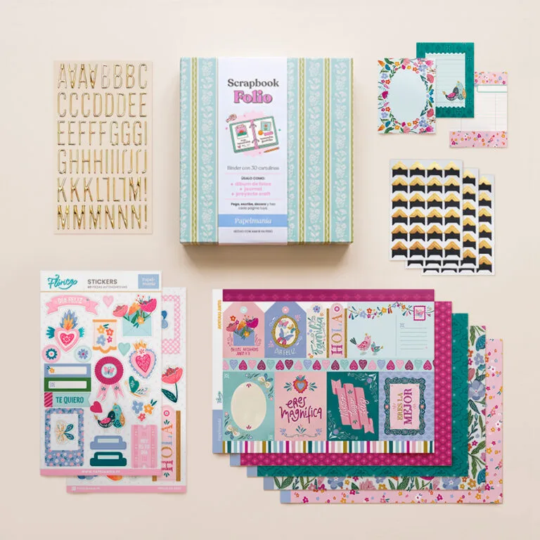 Kit de Inicio de Scrapbook | Todo Incluido para Crear tu Primer Álbum