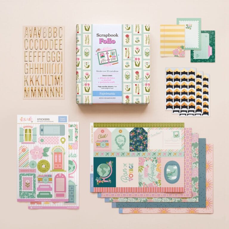 Kit de Inicio de Scrapbook | Todo Incluido para Crear tu Primer Álbum