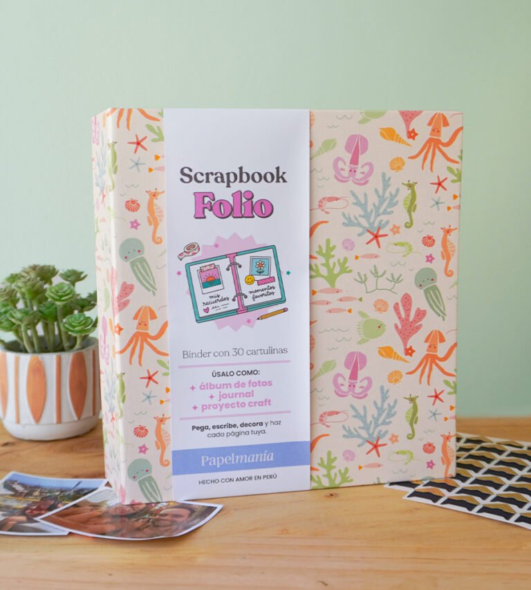 Scrapbook Folio - Bajo el mar